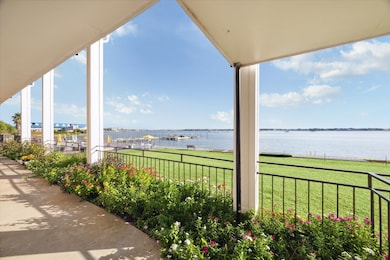 Covered private balcony