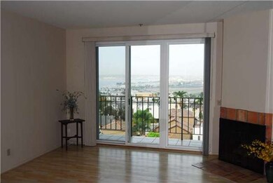 Living room views with fireplace