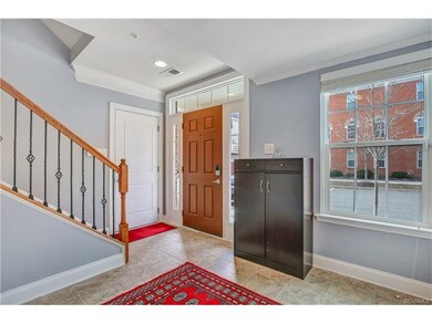 Bright, open entry foyer
