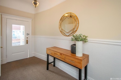 Apt. #4214 (lower flat) - entry hallway.