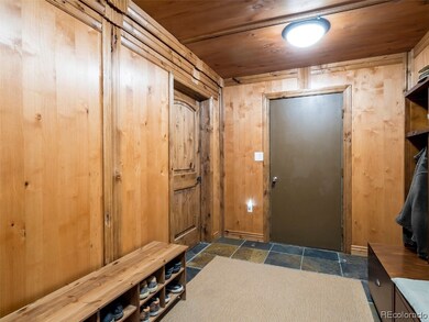 Spacious Mud Room entering from garage or Entry Fo