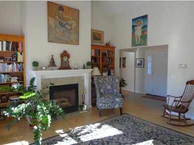 Living Room w/ HW floors