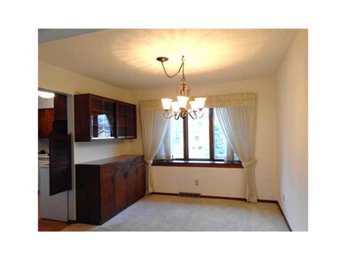 Dining Area. Dining Room with built in hutch and g
