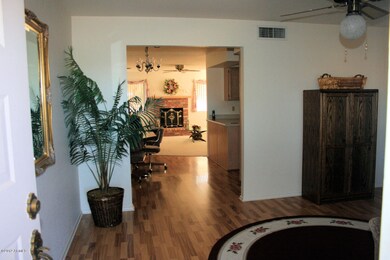 Looking from Front Entry to Living Area