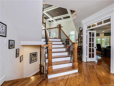 Steps leading to finished Basement and Upper Level