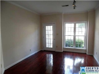 Living room with beautiful laminate hardwood floor