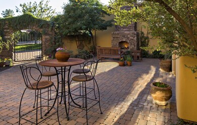 Private Gated Inner Courtyard