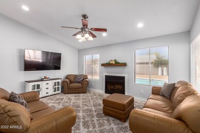 06 - Living room w/ Fireplace