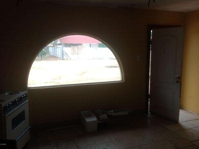 Kitchen area looking out