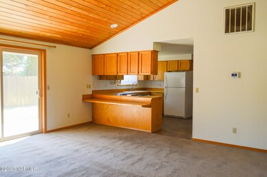 View of Kitchen from Living Room