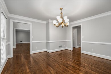 Office/Living Room is off of the foyer overlooking the front yard