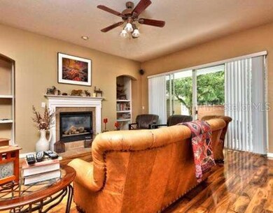 Florida Room - Cozy FR with gas Fireplace