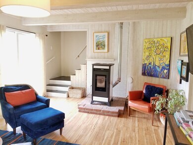 Living Room with Pellet Stove
