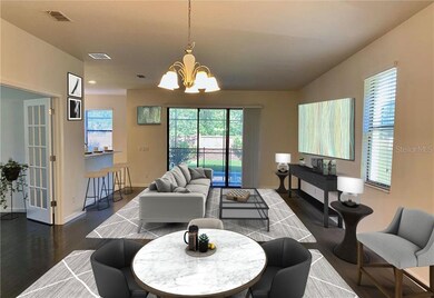 Living and Dining Staged