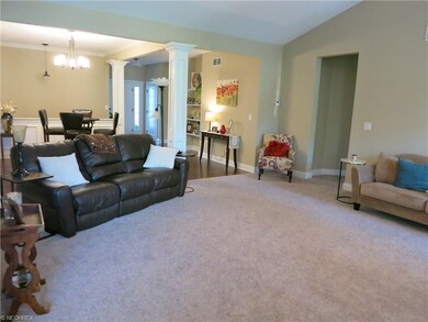 Great Room open to Dining Room
