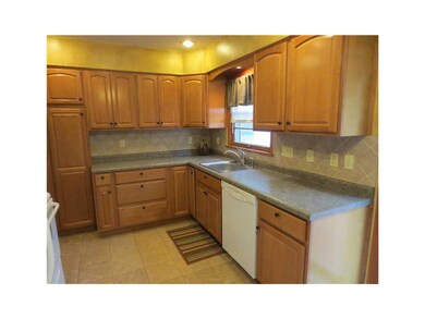 Kitchen. Beautiful kitchen with oak cabinets and a