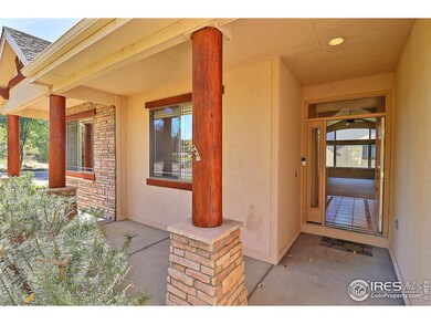 Covered Front Entrance Greets Family and Friends