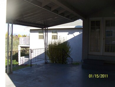 Patio off living room