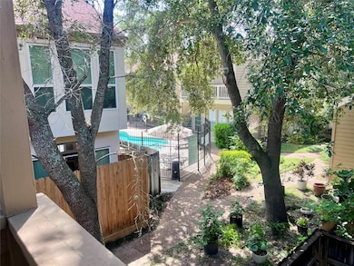 one of the 3 pools.  view from the balcony