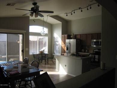 kitchen to dining room
