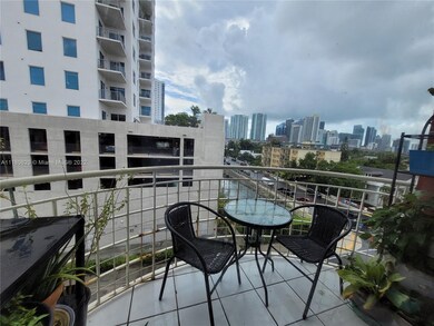 Balcony view in the morning.