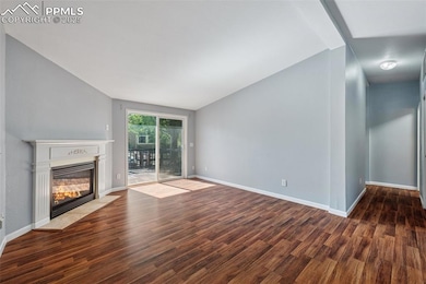 Large living room with laminate flooring
