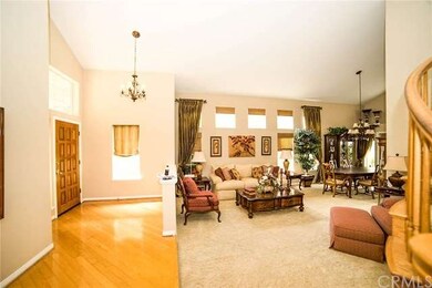 Formal Entry and Living Room with Vaulted Ceilings