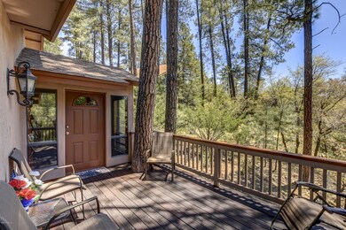 Welcoming Front Deck