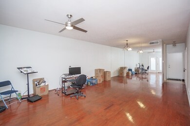 Handsome wood floors