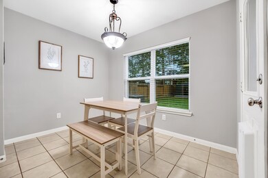 You'll enjoy meals in this separate breakfast area