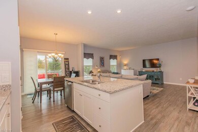 Kitchen with stainless steel dishwasher, light har
