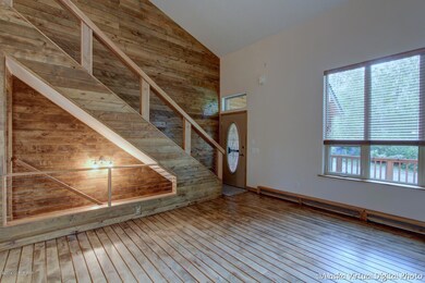Beautiful Hardwood Entry