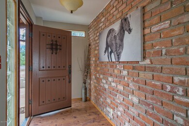 Brick-Lined Foyer