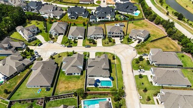 One of the first things to note about this home is its desirable cul-de-sac location. A bird’s-eye view highlights the entertainer's backyard and hints at the updates throughout the interior and exterior living spaces.
