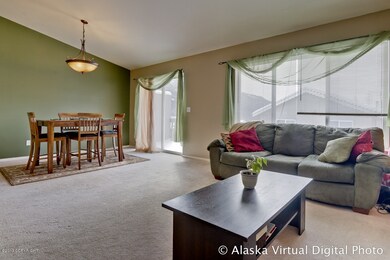 Dining Room, Sliding Door to the Balcony