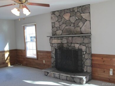 Gas Fireplace in the family room
