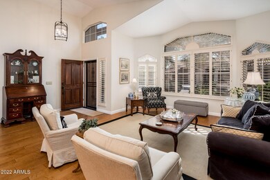 Foyer and Living Room