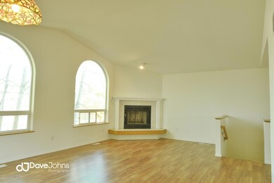 Living Area With Fireplace