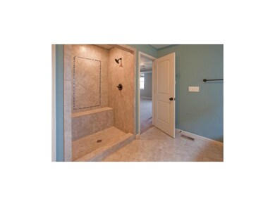 Large walk-in shower with Delta Windemere oil rubb