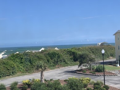 View of Ocean from stairwell