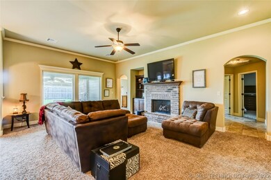 Open floor plan with large windows and lots of lig