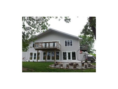 View of the 2 decks plus patio with walkout from t