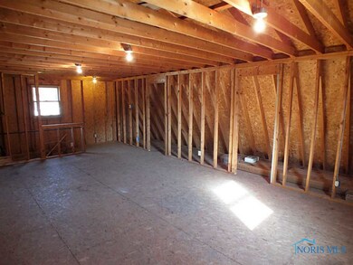 Garage (Interior). Upstairs Loft