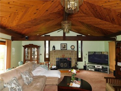 View of family room.