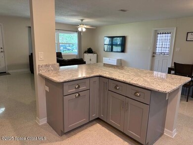 Kitchen Overlooking Living Room