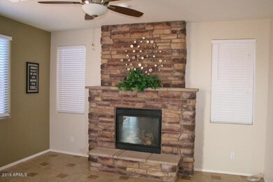 Fireplace in Family Rm