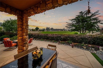 Large covered patio.