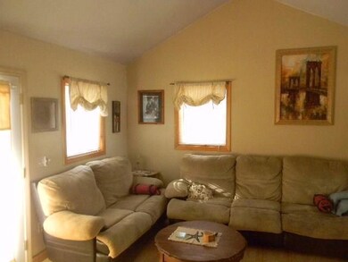 Bright and sunny living room with...