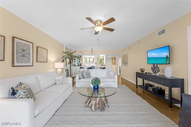 View of great room from lanai.