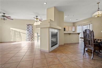 Open floor plan where kitching, dining and living